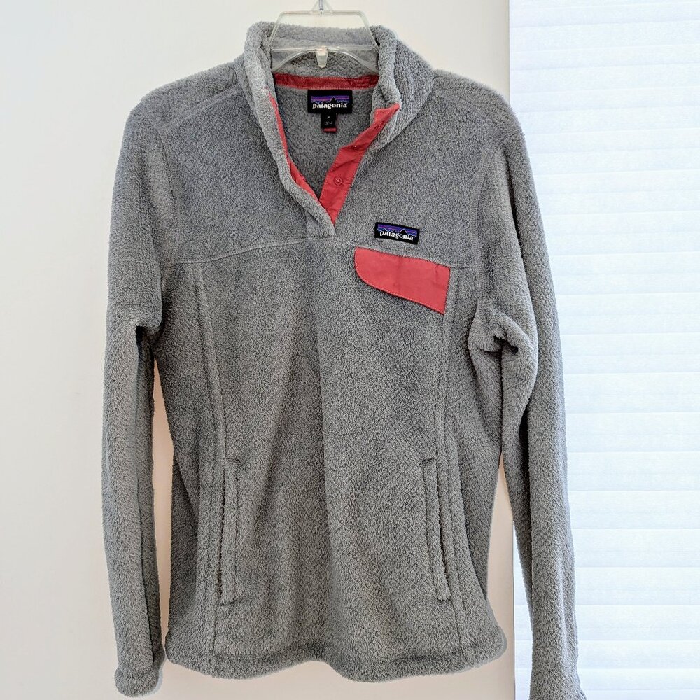 Patagonia women's re-tool snap-t pullover half zip: size M